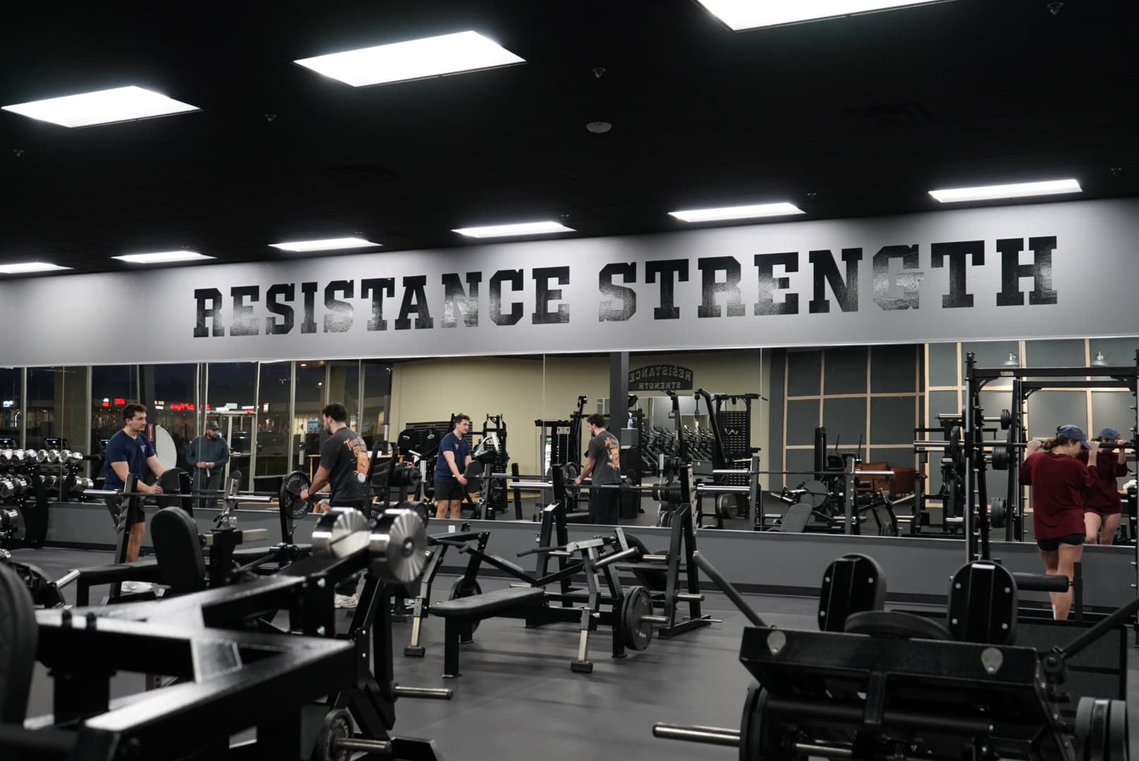 Resistance Strength gym floor